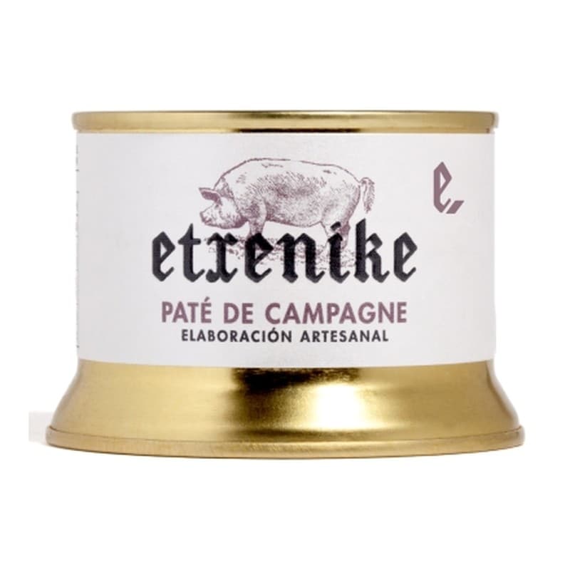 Paté de campagne Etxenike, lata de 130 g
