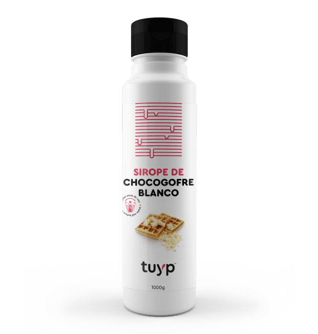 Sirope Chocogofre blanco Tuyp, 1 kg