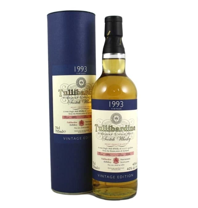 Whisky Tullibardine Vintage 1993 malta 40º 700 ml