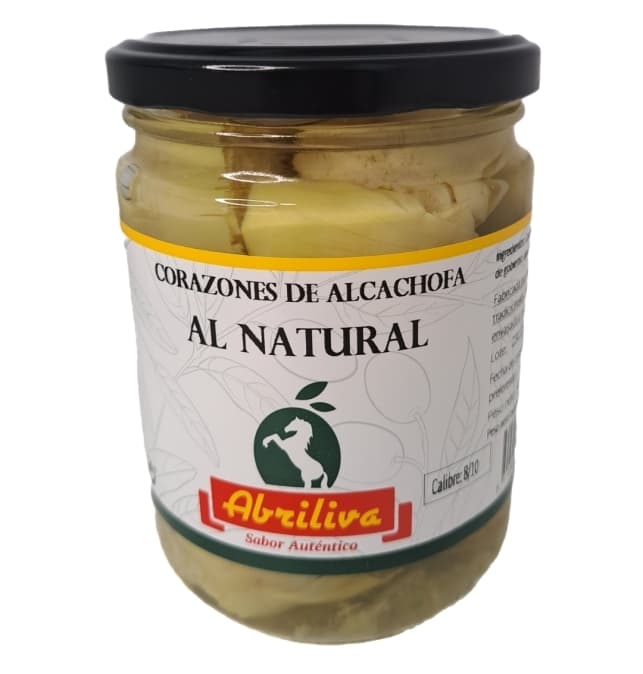 Alcachofa corazones 10/12, frasco de 390 g ABR