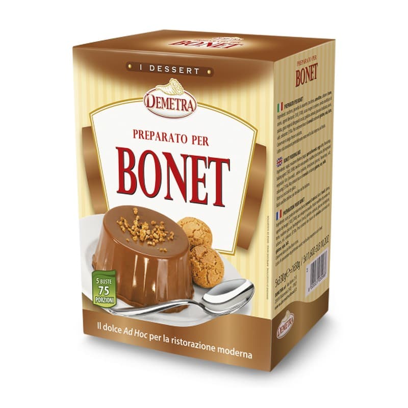 Preparado para bonet, caja