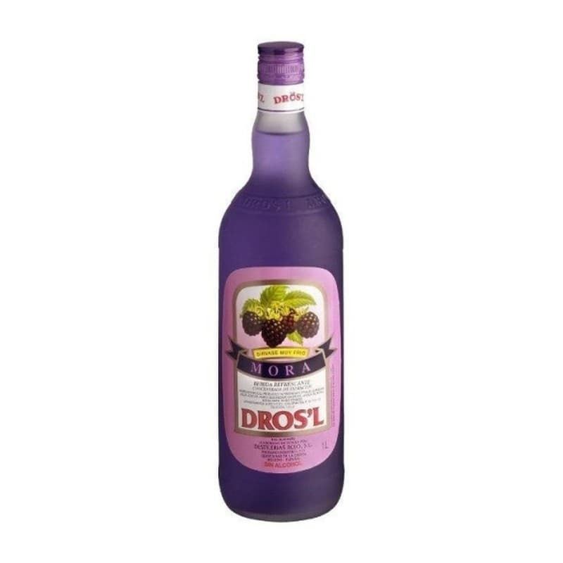 Licor de mora sin alcohol Drosl 1 L