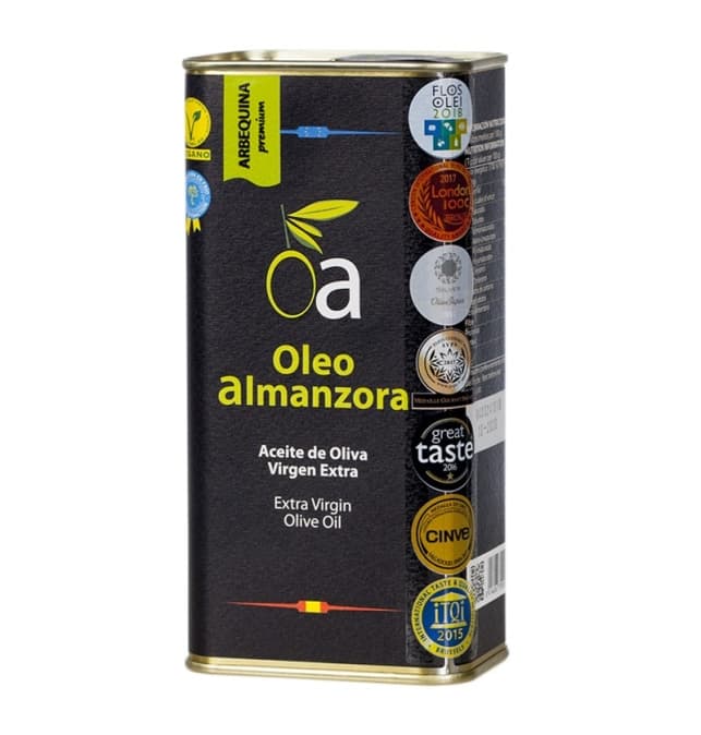 Aceite de oliva virgen extra premium arbequina lata 500 ml OA
